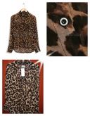 Camisa Animal Print(ONÇA)